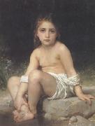 Adolphe William Bouguereau Child at Bath (mk26) China oil painting reproduction